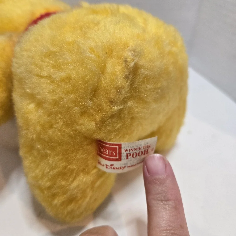 NEW Vtg‎ Disney Winnie the Pooh Bear 70's Sears Gund Plush Stuffed Animal 7